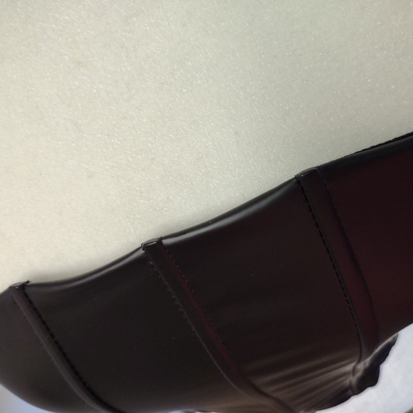 Corset Black Faux Leather Size S - Picture 5 of 8